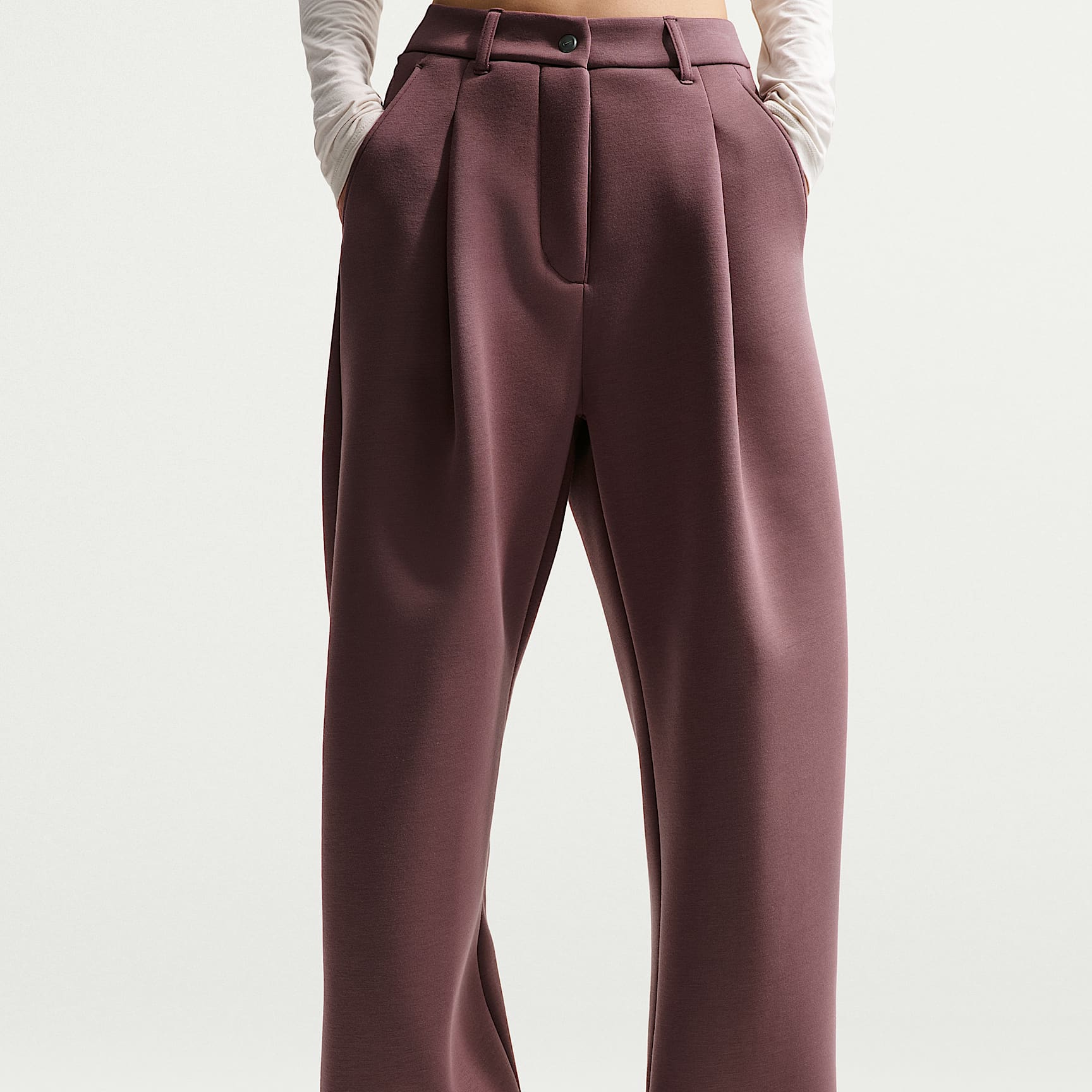 Nike Pre-game Fleece Women's Loose Mid-Rise Trousers – Tattoo/Tattoo