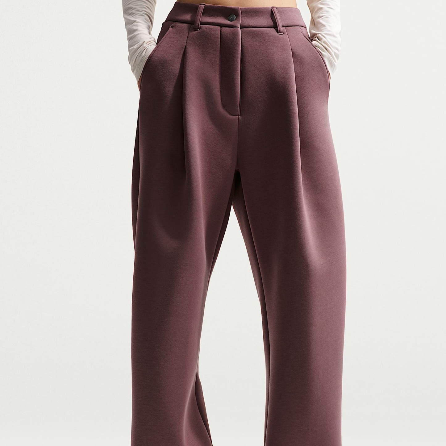 Nike Pre-game Fleece Women's Loose Mid-Rise Trousers – Tattoo/Tattoo