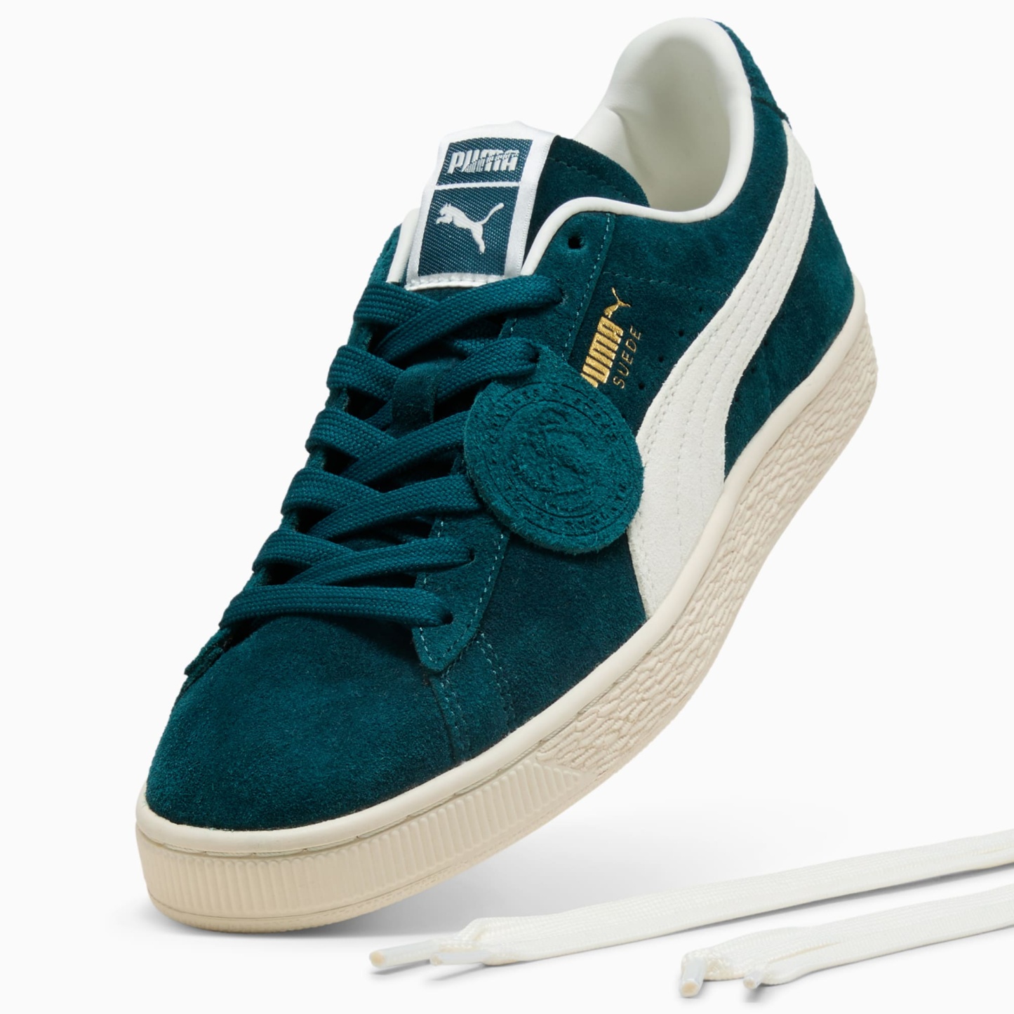 Suede Charles F. Stead V Sneakers Unisex – Persian Blue-PUMA White