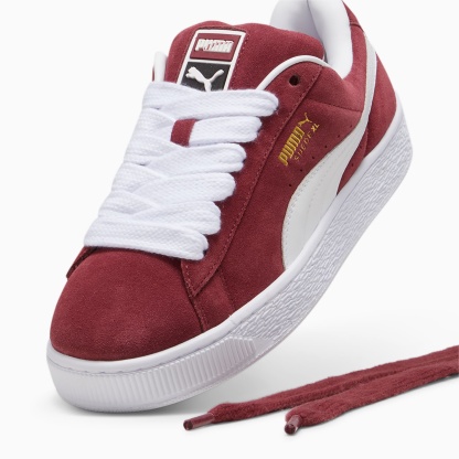Suede XL Sneakers Unisex – Team Regal Red-PUMA White