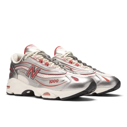 Thisisneverthat x New Balance 1000 – Silver with Valiant Poppy