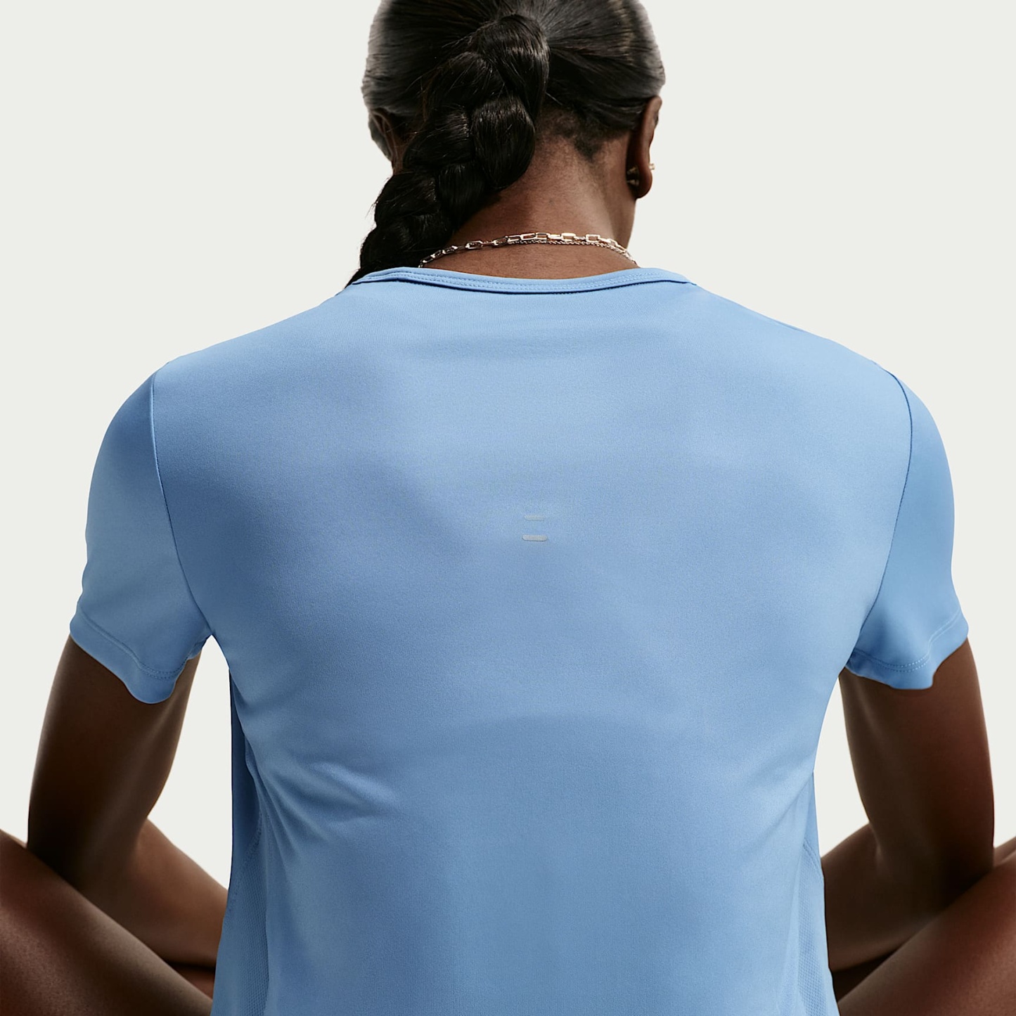 Nike Tempo Women's Dri-FIT Short-Sleeve Running Top – Work Blue