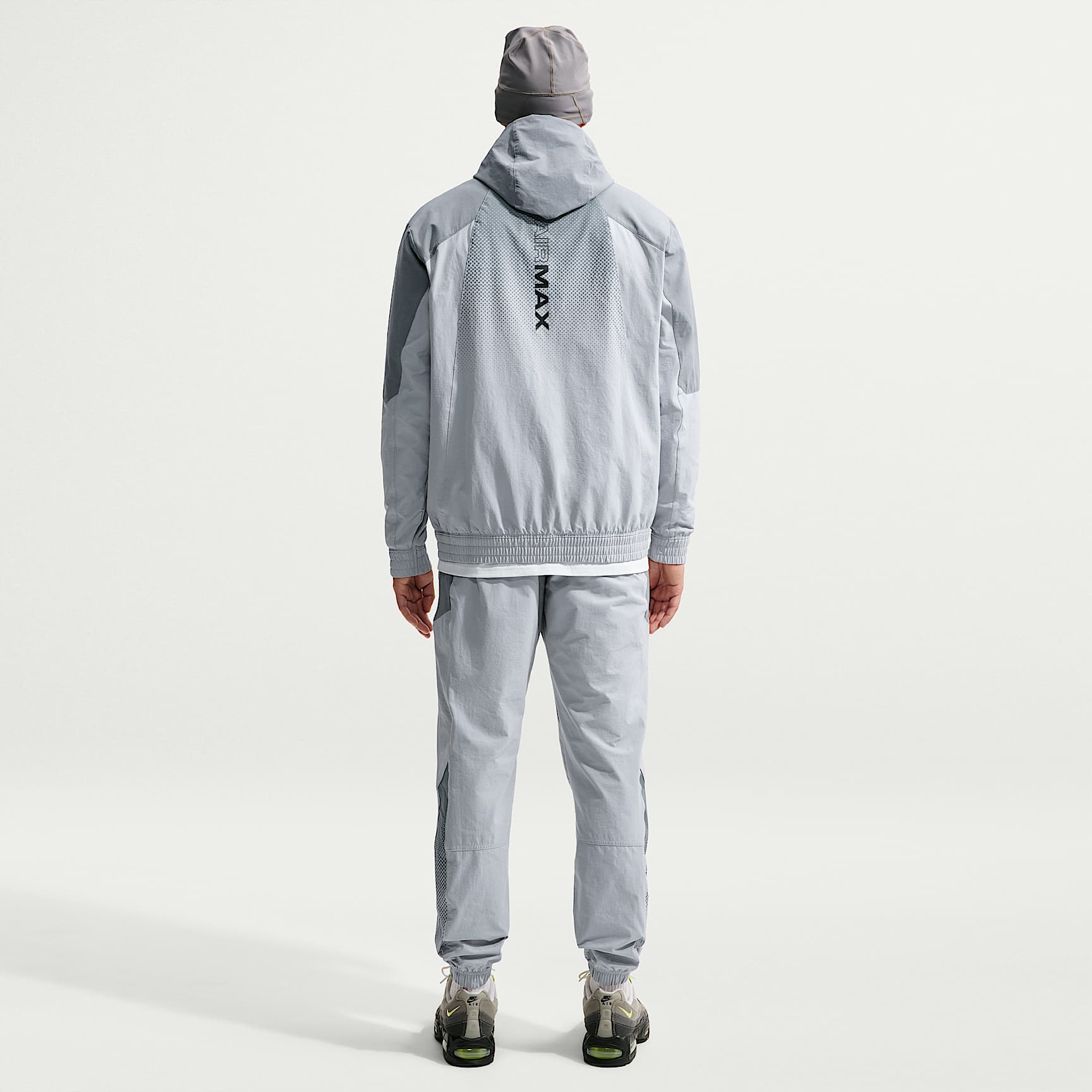 Nike Air Max Men's Woven Jacket – Wolf Grey/Cool Grey/Black