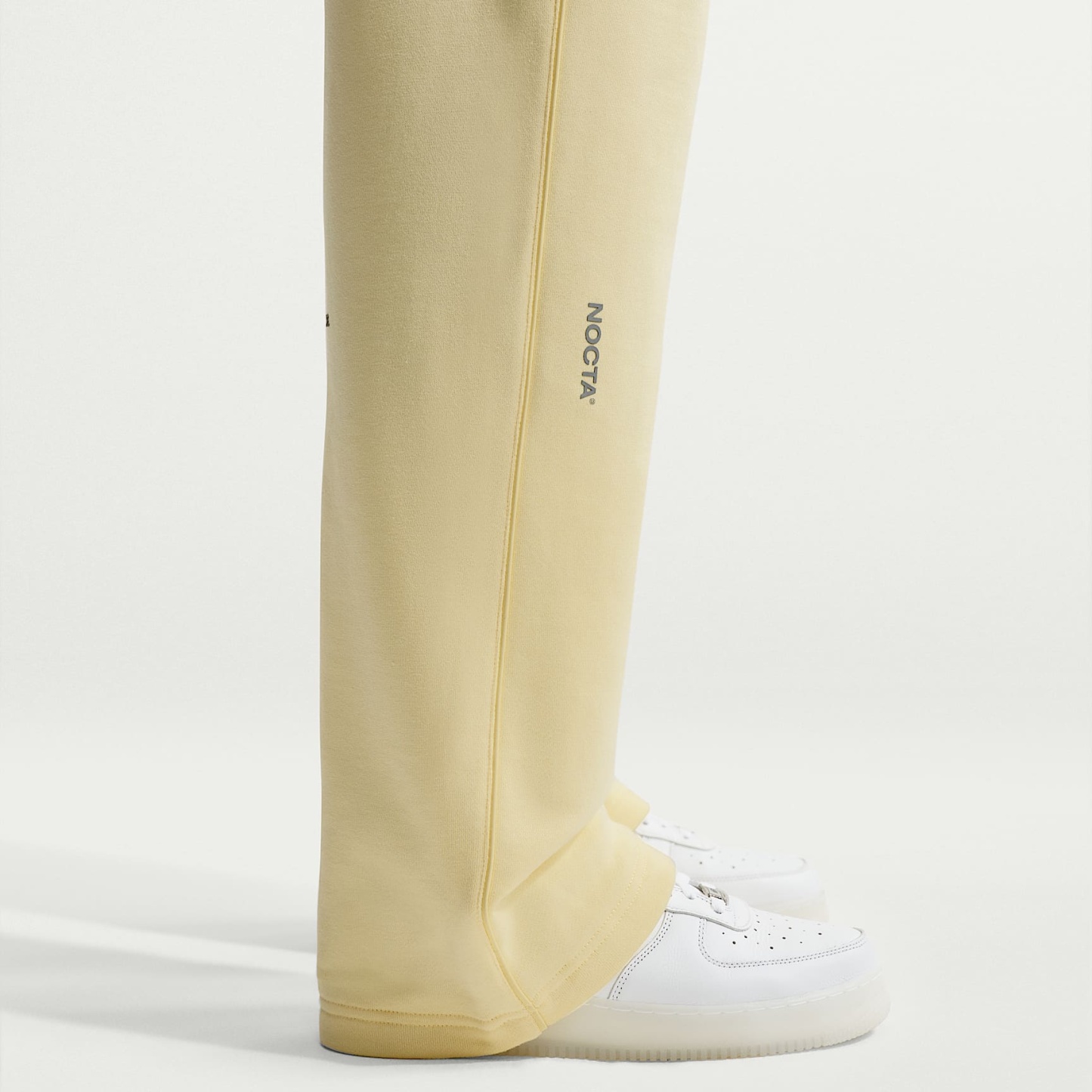 NOCTA NOCTA Fleece CS Open-Hem Tracksuit Bottoms – Alabaster/Stealth