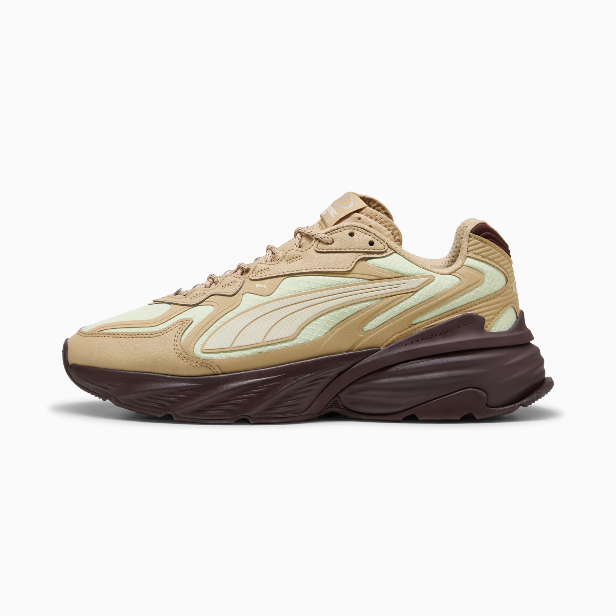 PUMA Fade Ripstop Sneakers Unisex – Sand Dune-Apple Spritz-Chocolate Brown