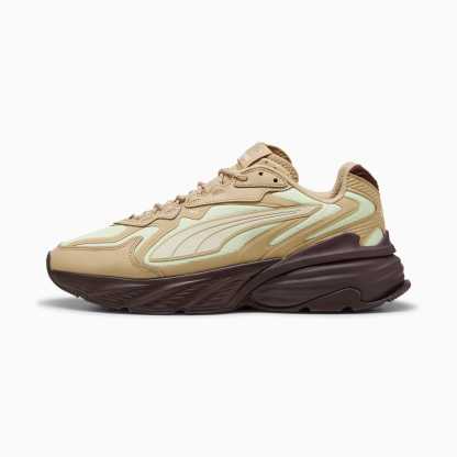 PUMA Fade Ripstop Sneakers Unisex – Sand Dune-Apple Spritz-Chocolate Brown