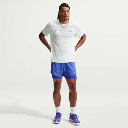 Nike Stride Men's Dri-FIT 13cm (approx.) Hybrid Running Shorts – Lapis