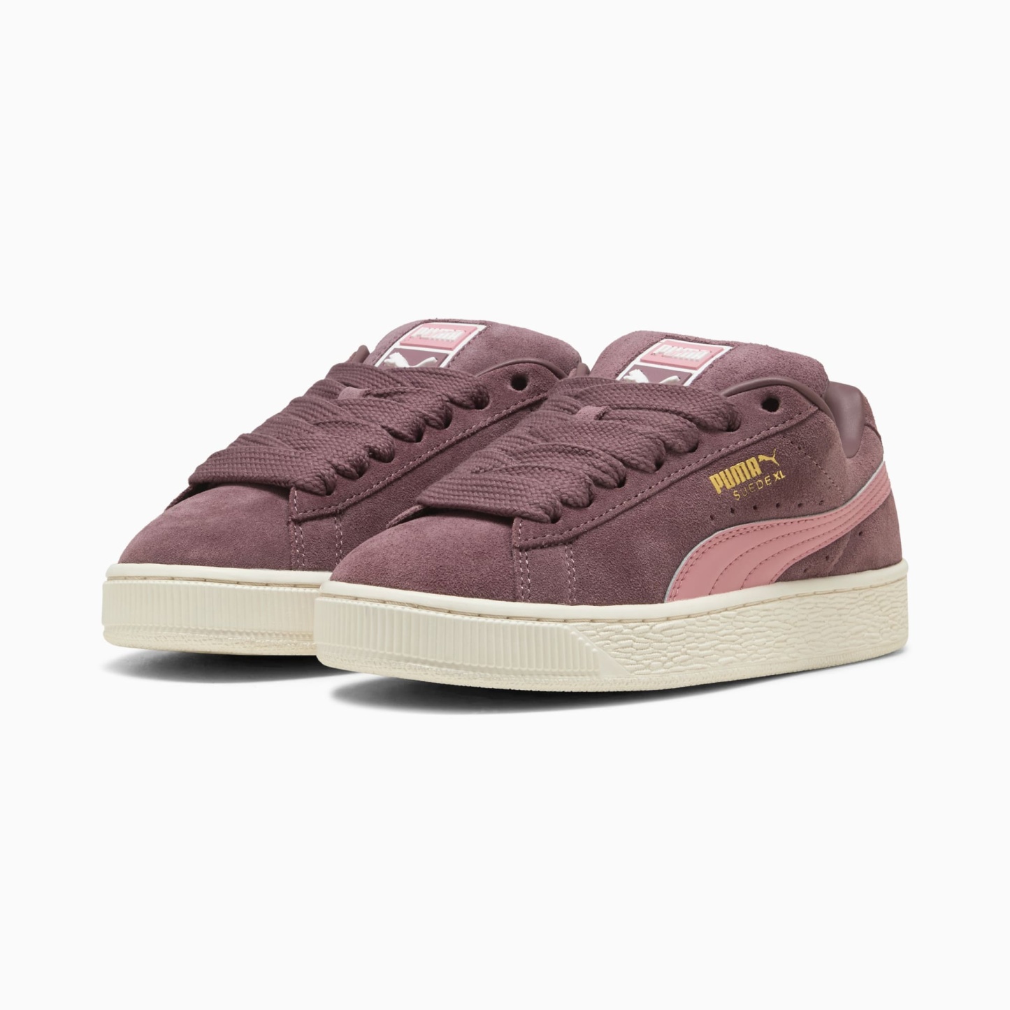 Suede XL Youth Sneakers – Rich Cocoa-Dusky Rosewood