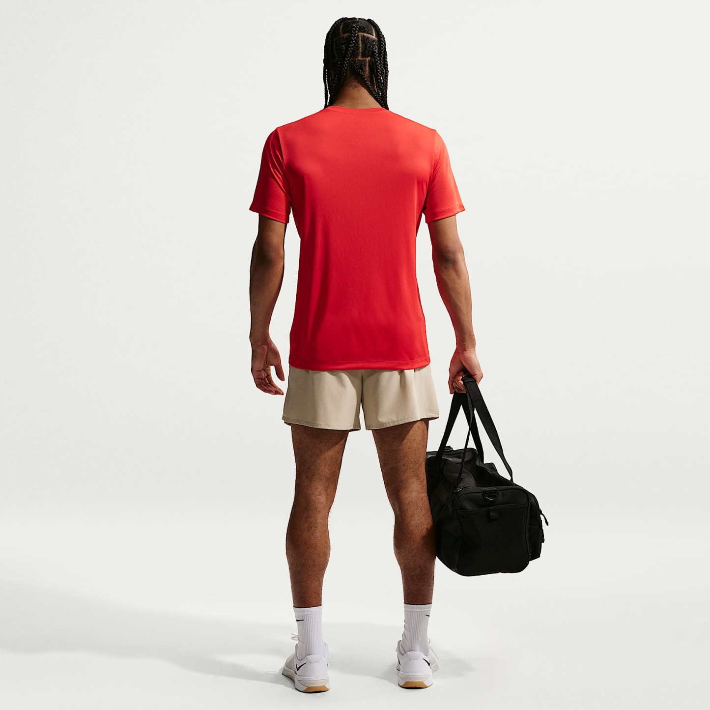 Nike Men's Dri-FIT Training T-Shirt – University Red/Black