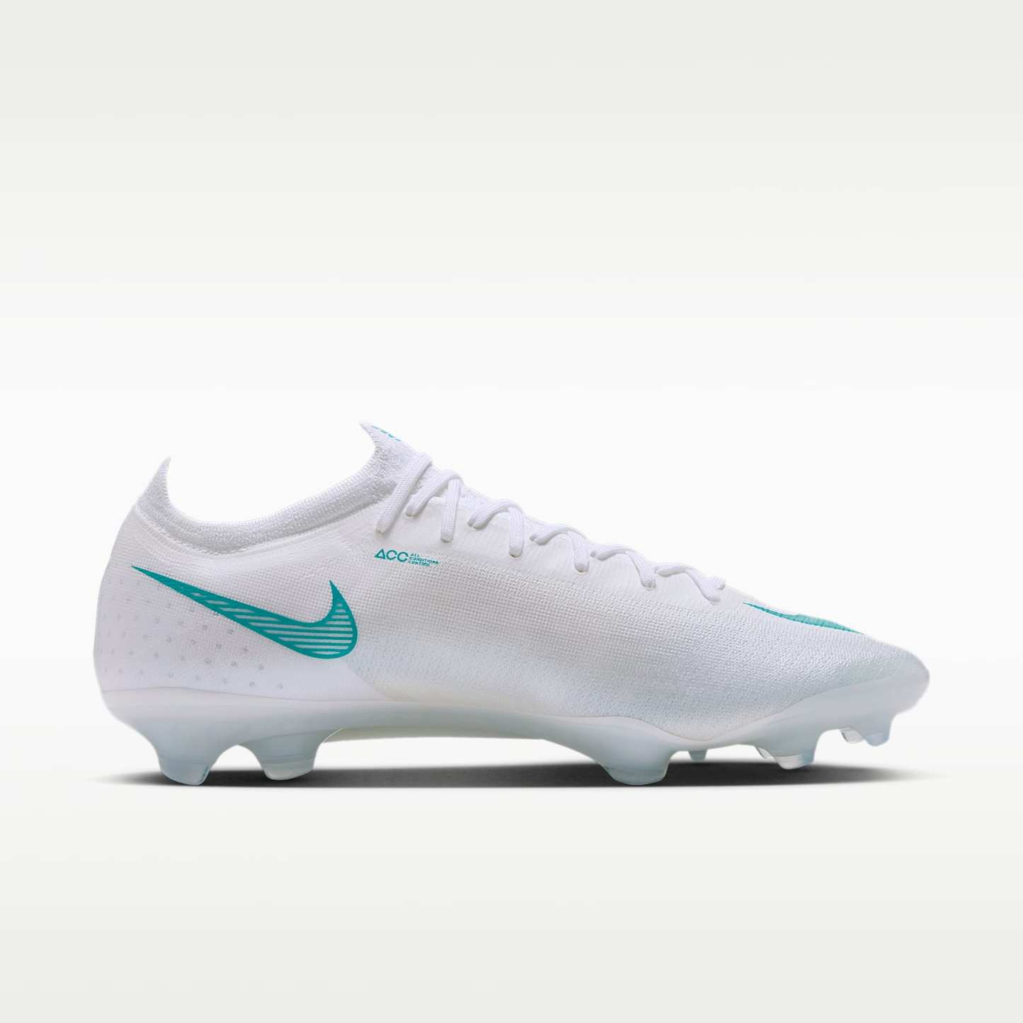 Nike Mercurial Vapor 17 Elite Firm-Ground Low-Top Football Boots – White/Dusty Cactus