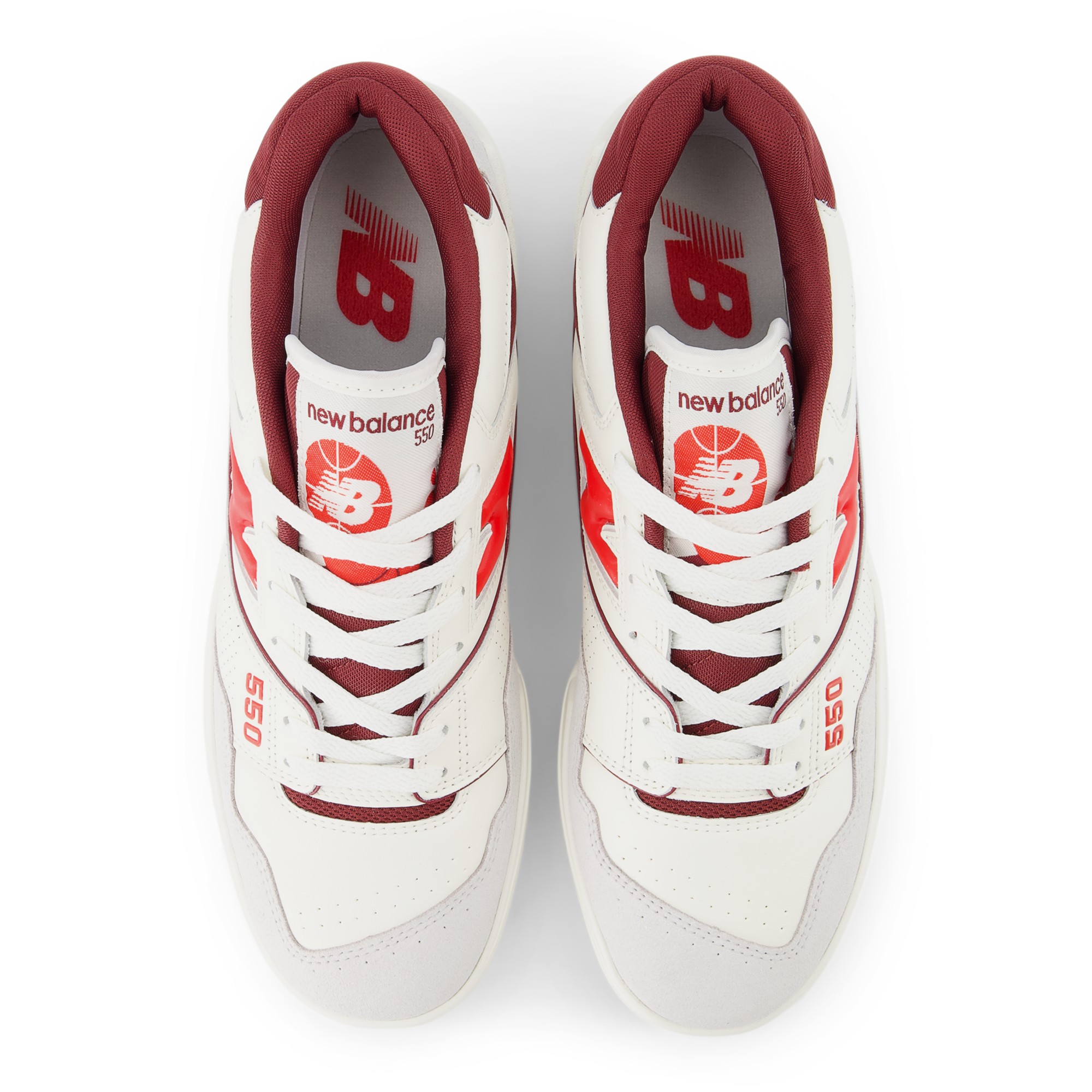 550 – Sea Salt with True Red