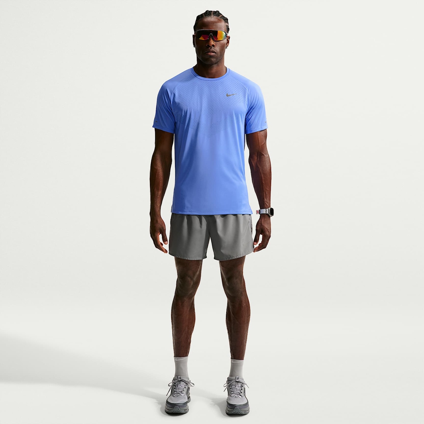 Nike Stride Men's Dri-FIT ADV Short-Sleeve Running Top – Royal Pulse