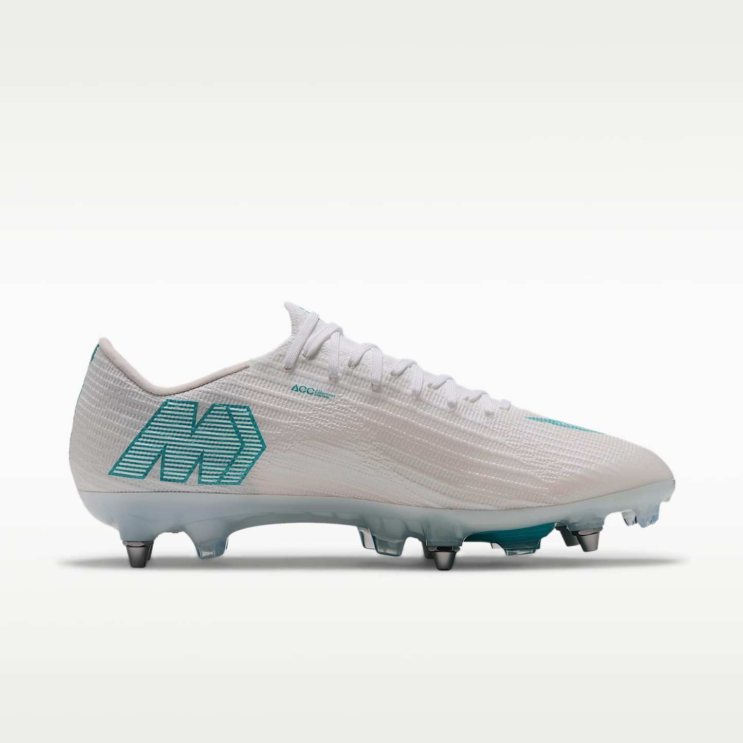 Nike Mercurial Superfly 11 Elite Soft-Ground Low-Top Football Boots – White/Dusty Cactus