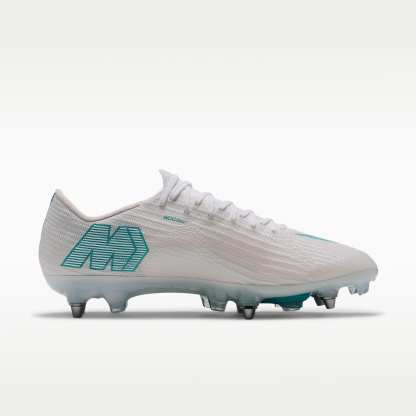 Nike Mercurial Superfly 11 Elite Soft-Ground Low-Top Football Boots – White/Dusty Cactus