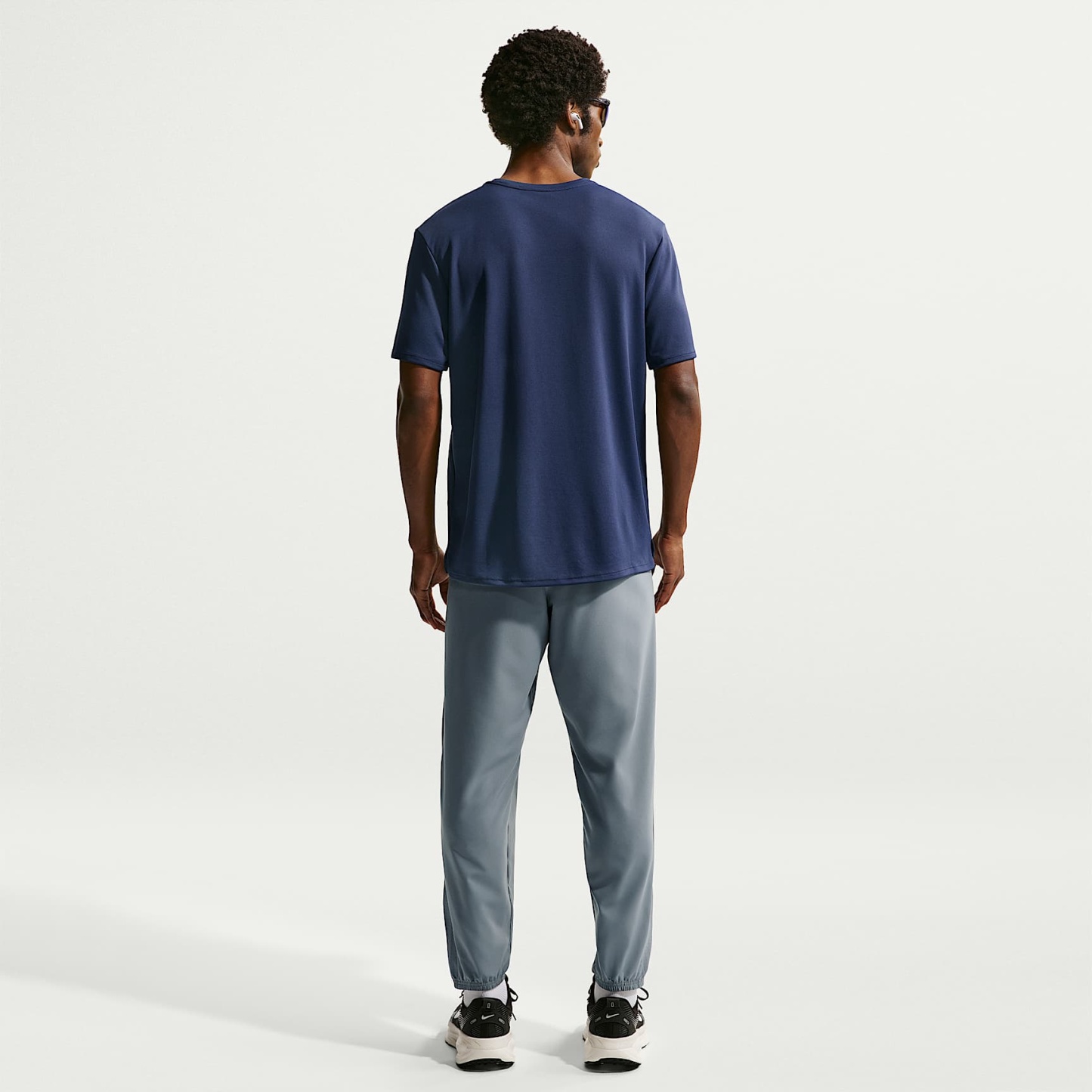 Nike Miler Men's Dri-FIT Short-Sleeve Running Top – Midnight Navy/Obsidian