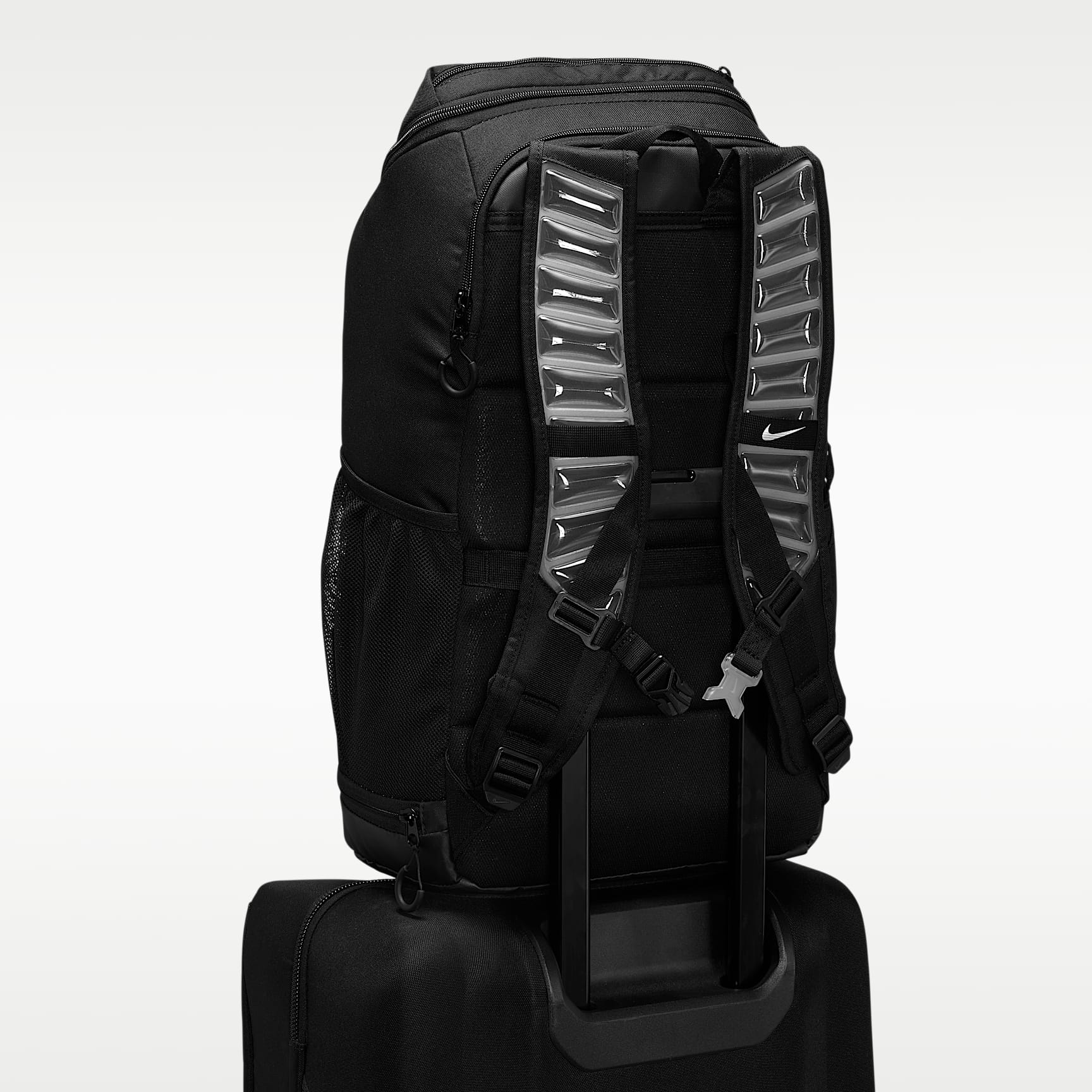 Nike Varsity Elite Backpack (32L) – Black/Black/Metallic Silver