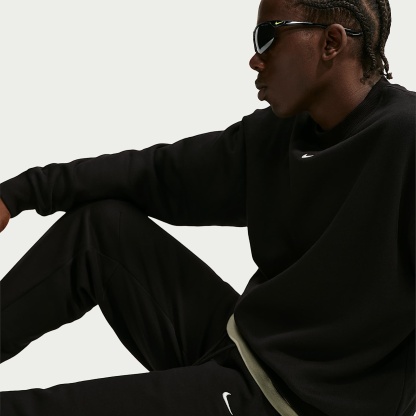 Nike Solo Fleece Men's Joggers – Total Black/Sail