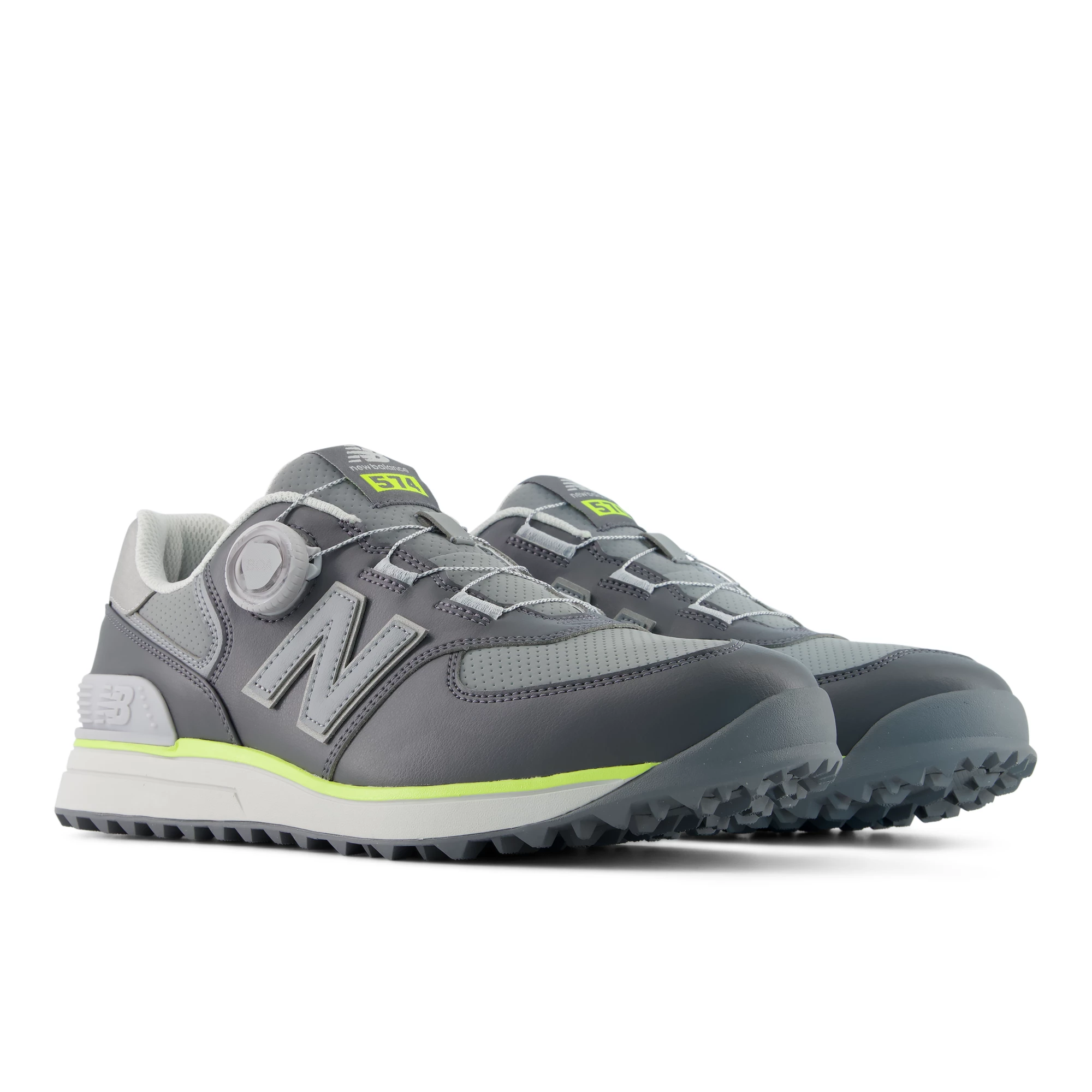 Golf 574 v4 BOA® – CASTLEROCK with SLATE GREY and ALKALINE GREEN