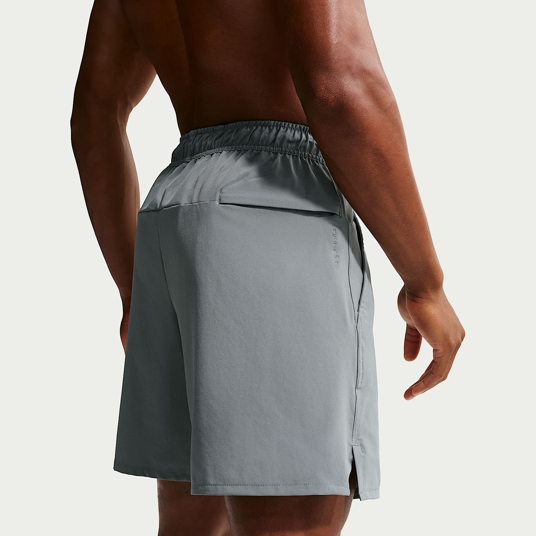 Nike Unlimited Men's Dri-FIT 18cm (approx.) Unlined Versatile Shorts – Smoke Grey/Black/Smoke Grey