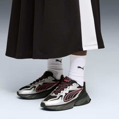 PUMA Fade Sneakers Unisex – PUMA Silver-PUMA Black-Strawberry Burst
