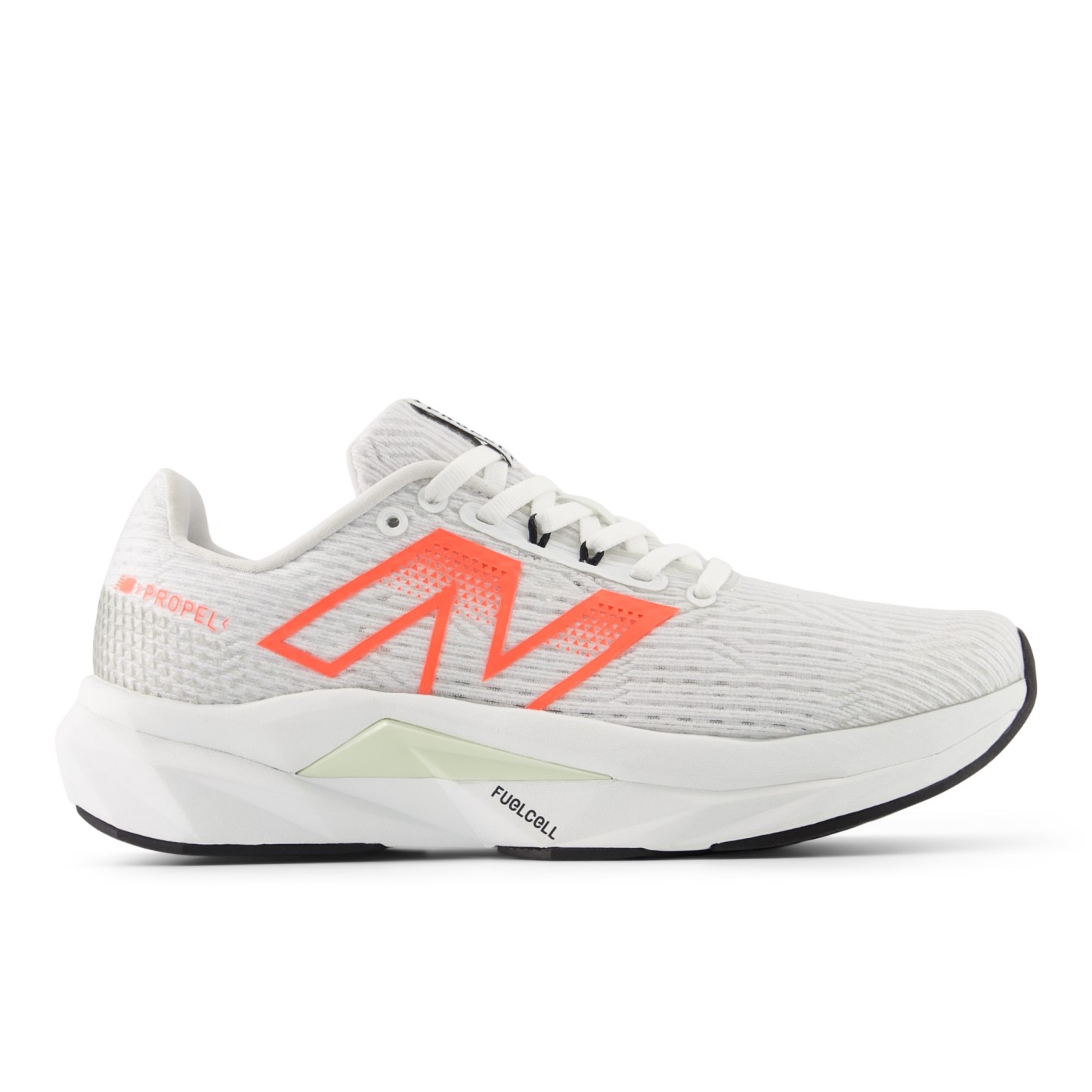 FuelCell Propelv5 – White with Urgent Red and Mineral