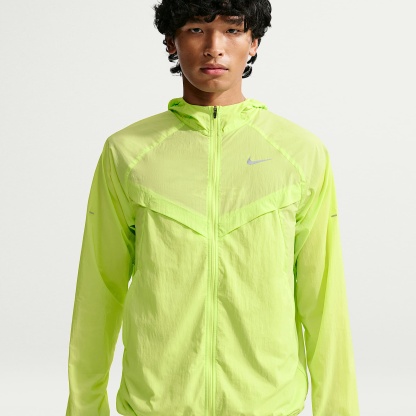 Nike Stride Men's Repel UV Running Jacket – Light Lemon Twist/Light Lemon Twist