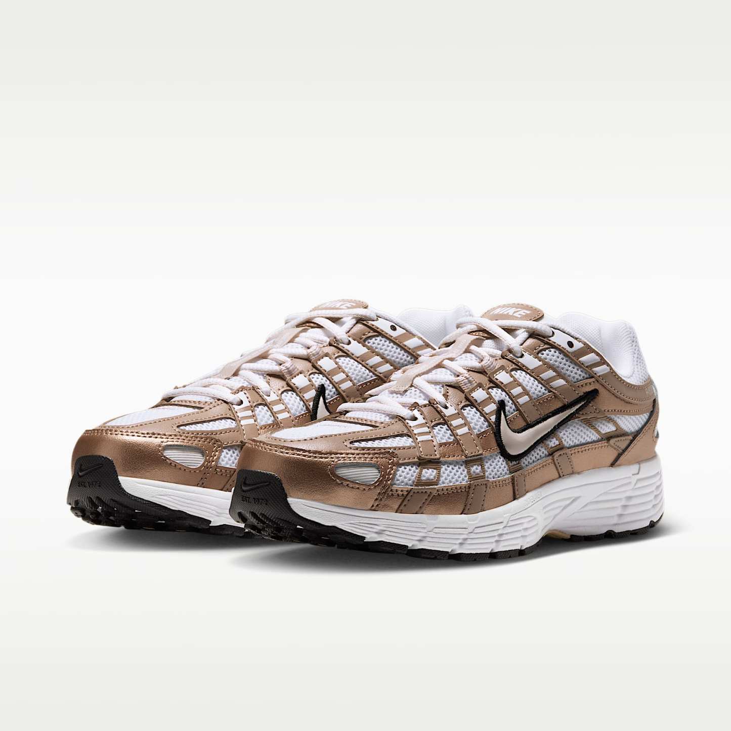 Nike P-6000 Women's Shoes – White/Blur/Black/Sand Drift