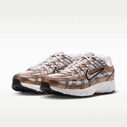 Nike P-6000 Women's Shoes – White/Blur/Black/Sand Drift