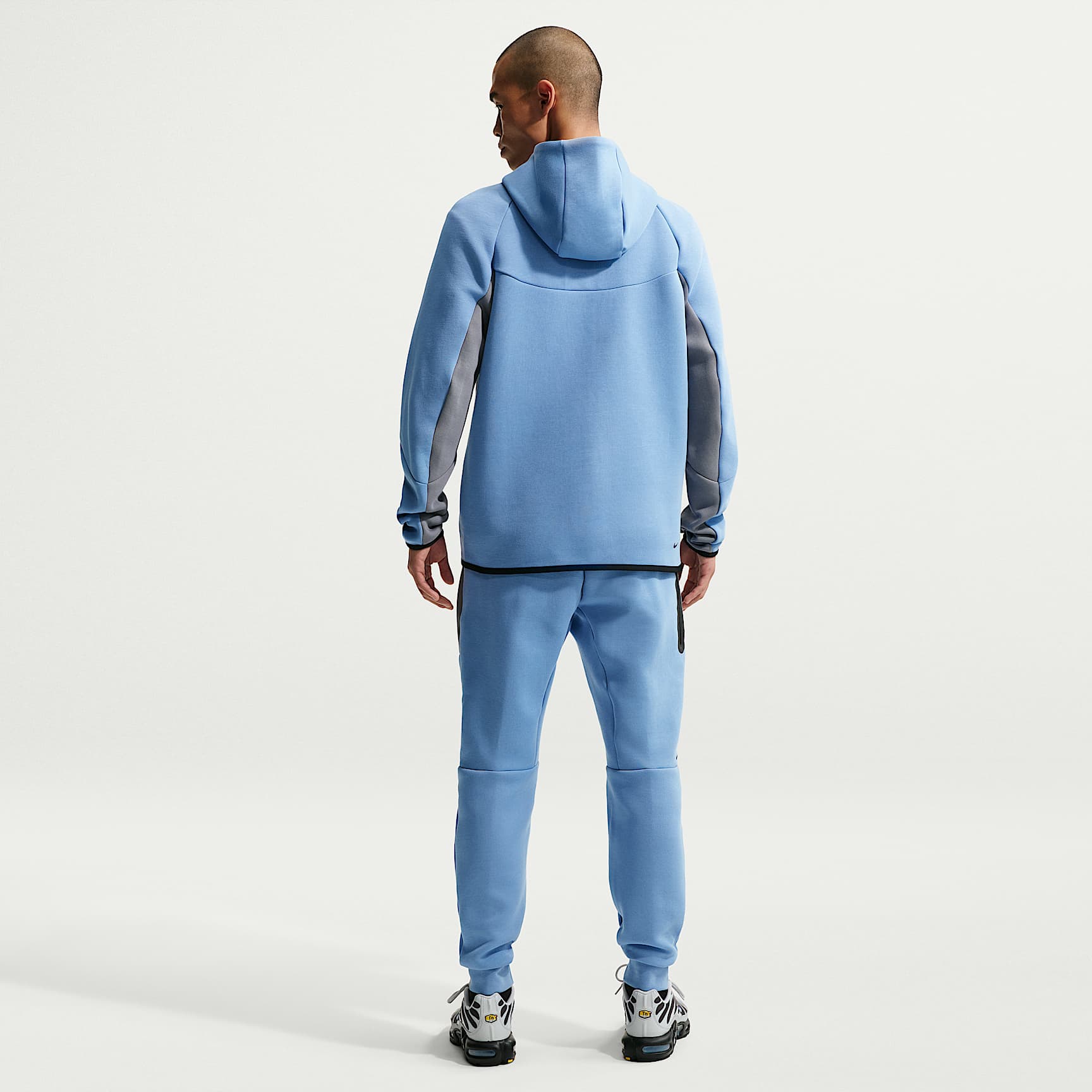 Nike Tech Men's Fleece Joggers – Work Blue/Cool Grey/Black