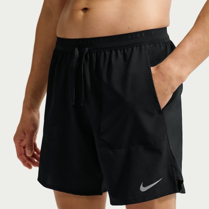 Nike Stride Men's Dri-FIT 18cm (approx.) Briefs-Lined Running Shorts – Black