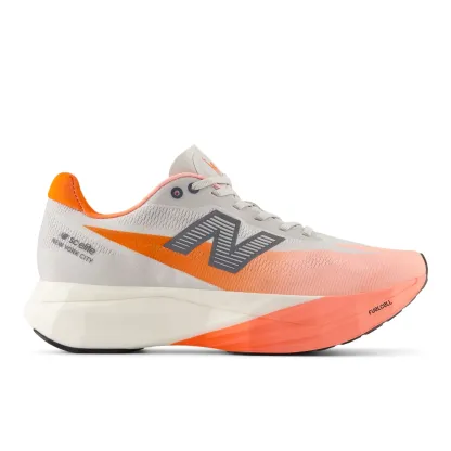 TCS NYC Marathon FuelCell SuperComp Elite v5 – Grapefruit with Grey Matter and Poppy