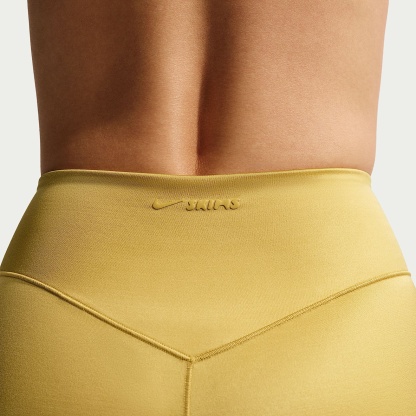 NikeSKIMS Satin Shine Women's High-Waisted Bonded 66cm (approx.) Leggings – NSKM Citrine