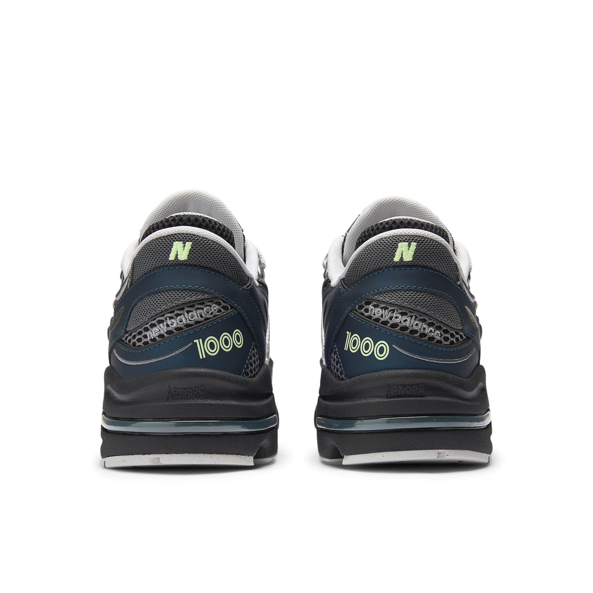 1000 – Deep Ocean with Dark Silver Metallic and Mint Flash