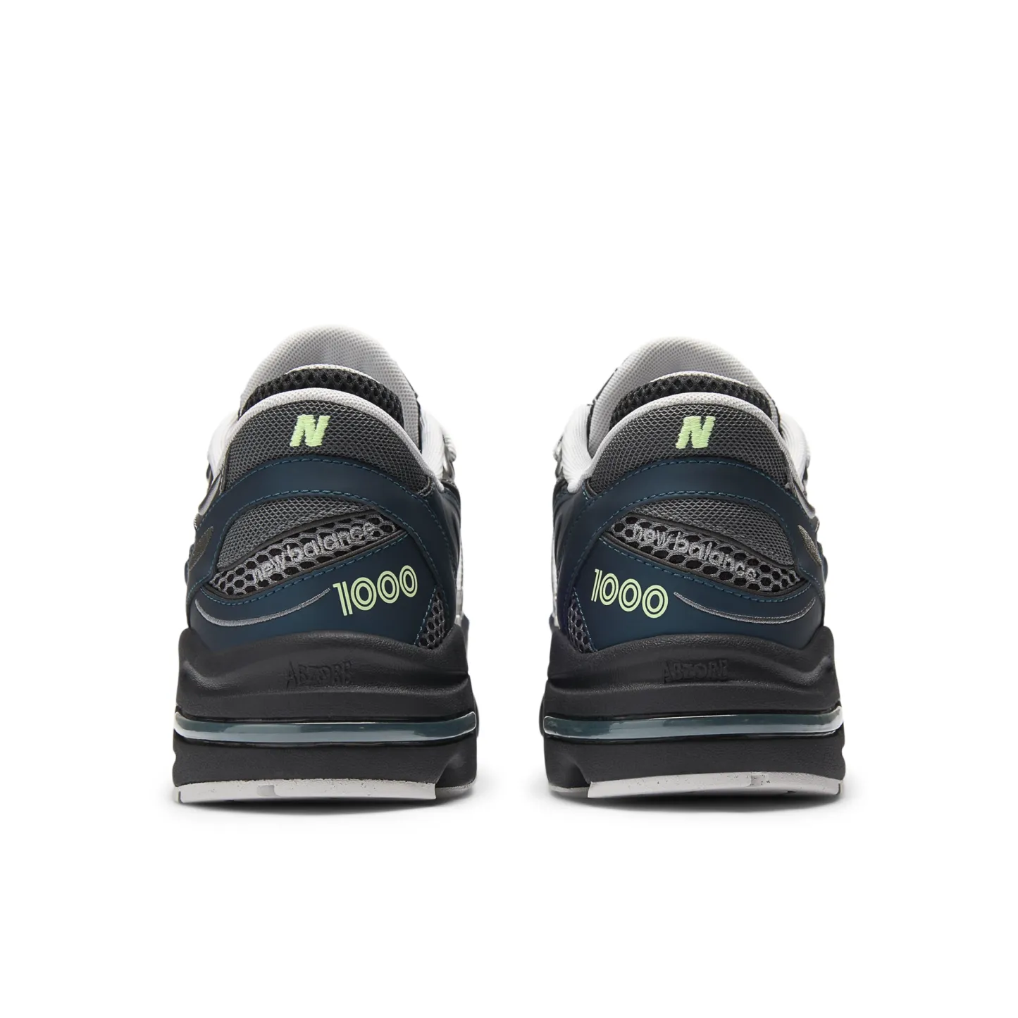 1000 – Deep Ocean with Dark Silver Metallic and Mint Flash