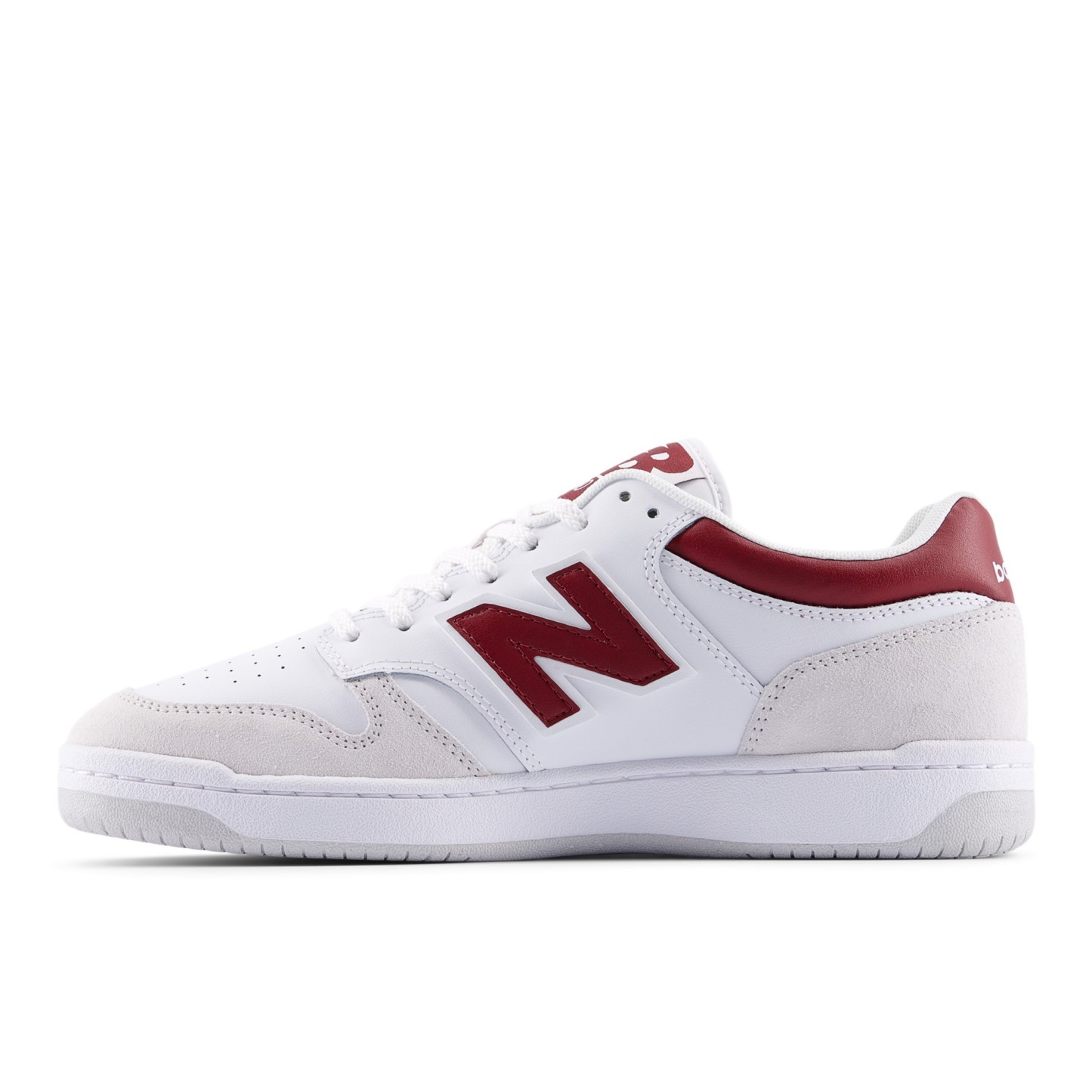 480 – White with Burgundy
