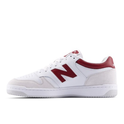 480 – White with Burgundy