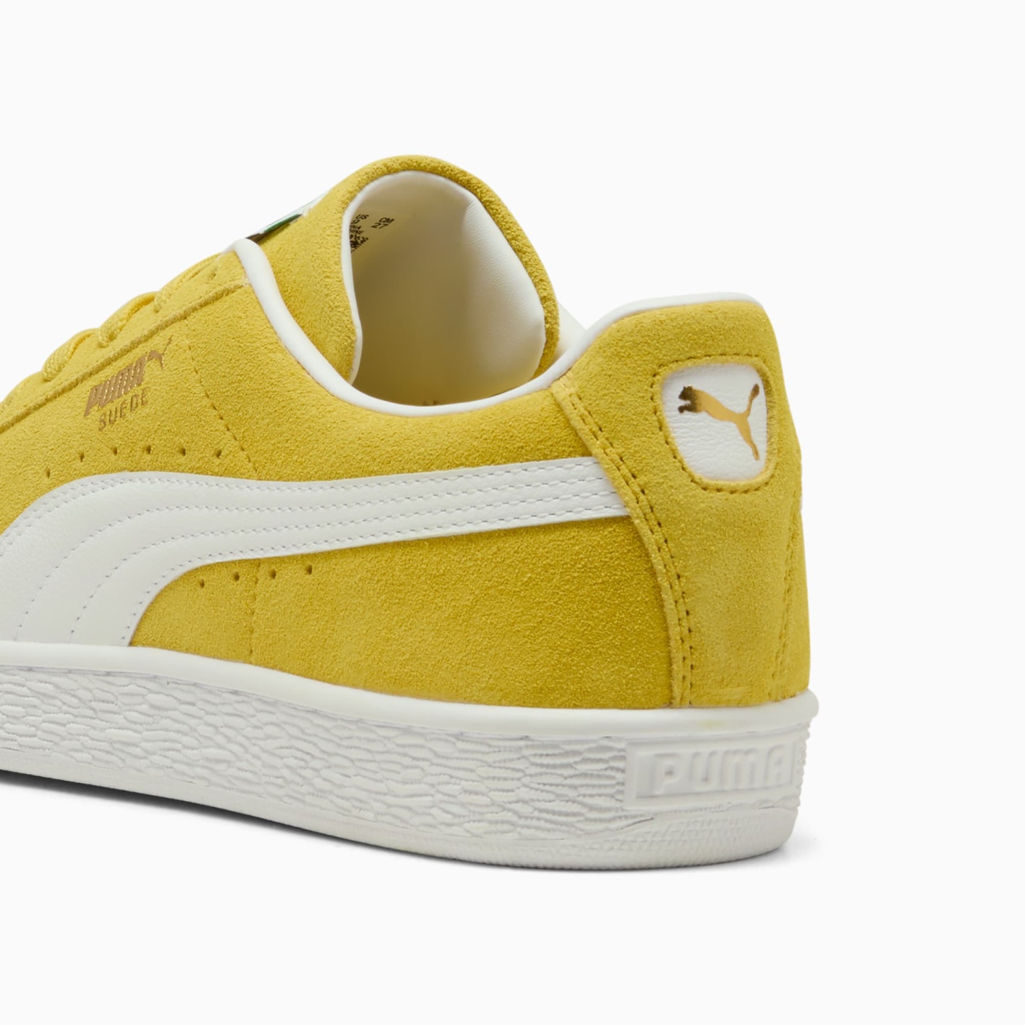 Suede Classic Sneakers Unisex – Bright Mango Yellow-PUMA White