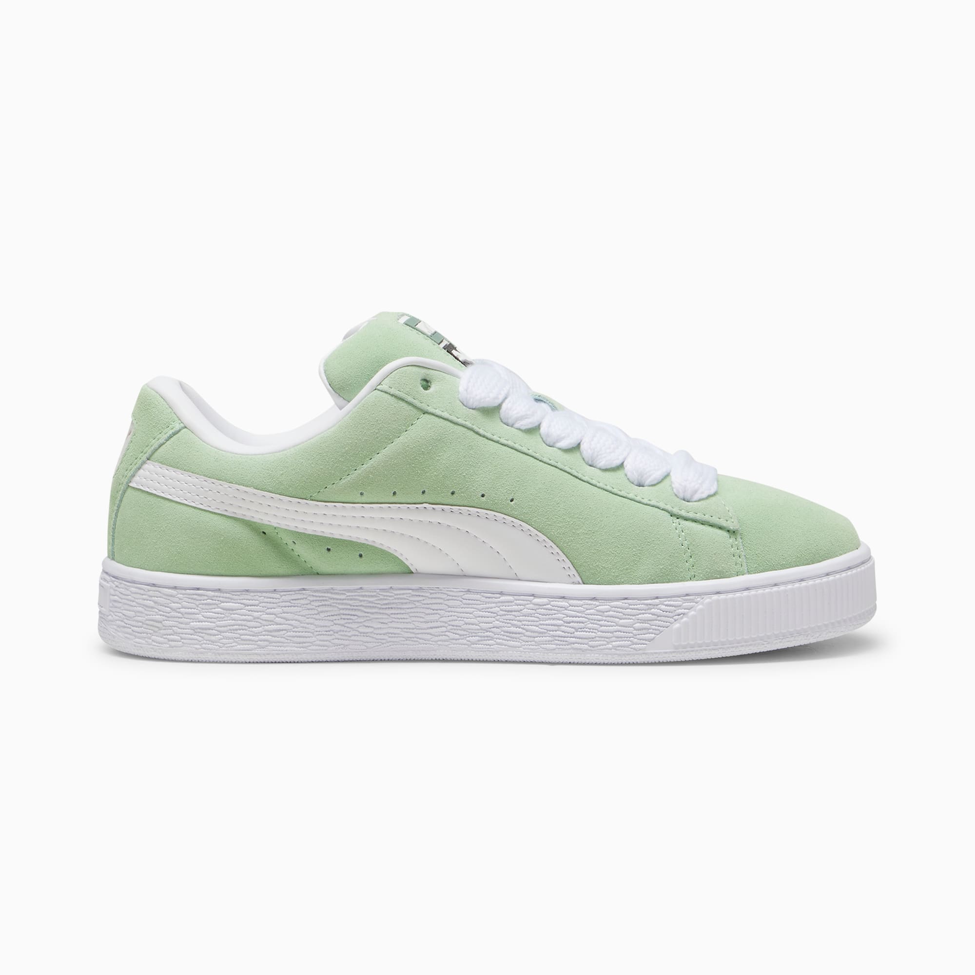 Suede XL Sneakers Unisex – Pure Green-PUMA White