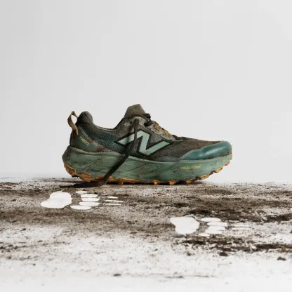 Fresh Foam X Hierro v9 – DARK JUNIPER with BLACK and Dried Apricot