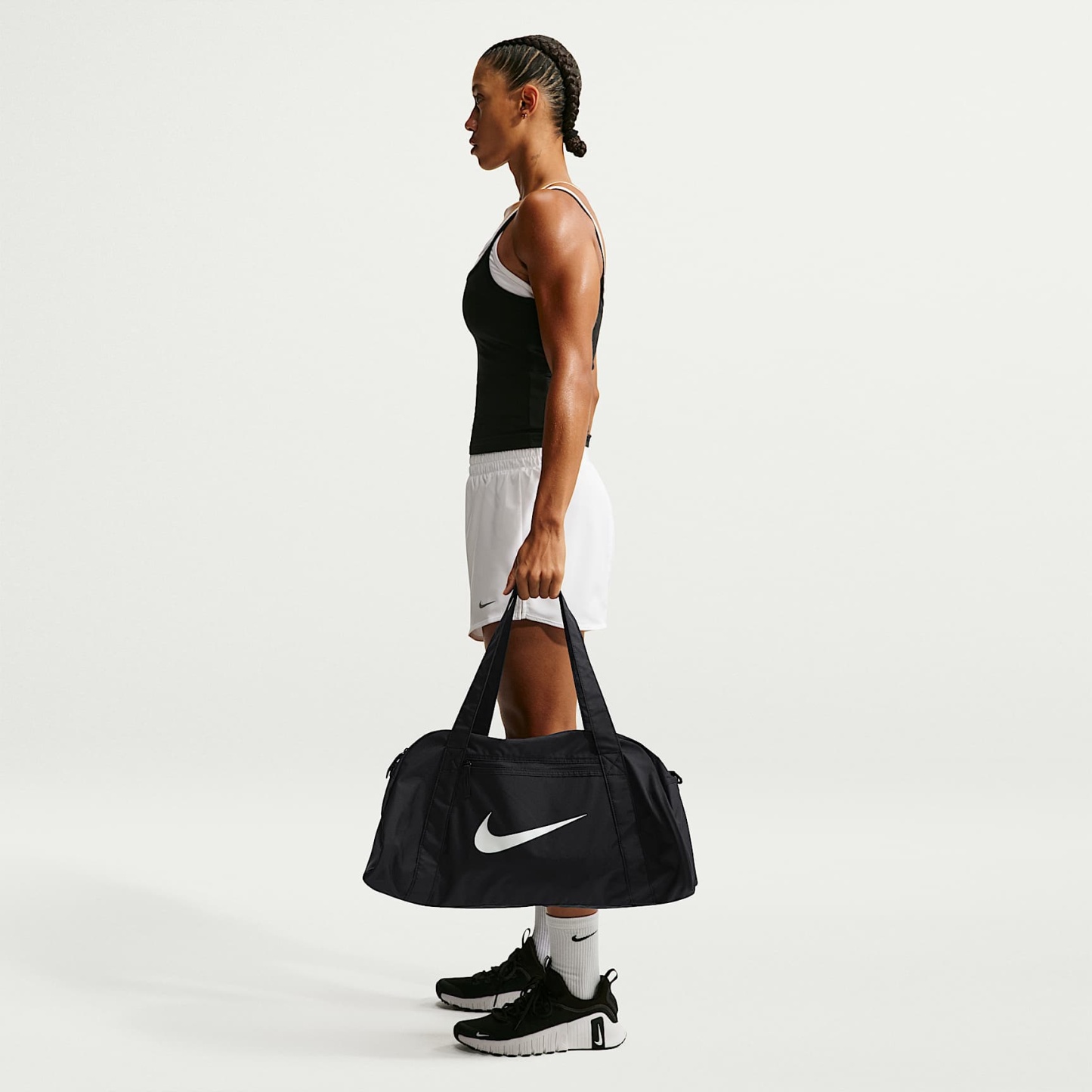 Nike Training Duffel Bag (24L) – Black/Black/White