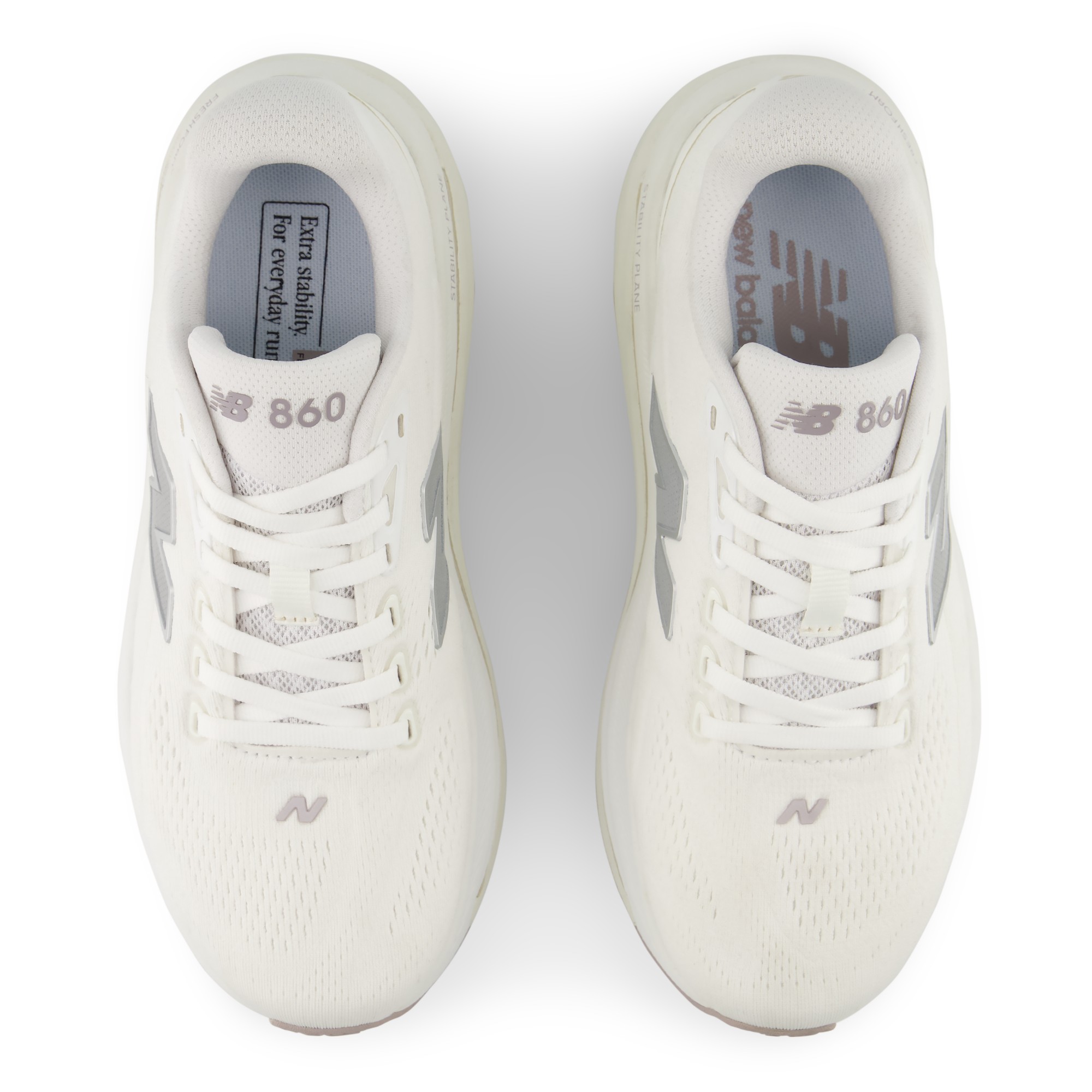 Fresh Foam X 860 v15 – WHITE with SILVER METALLIC