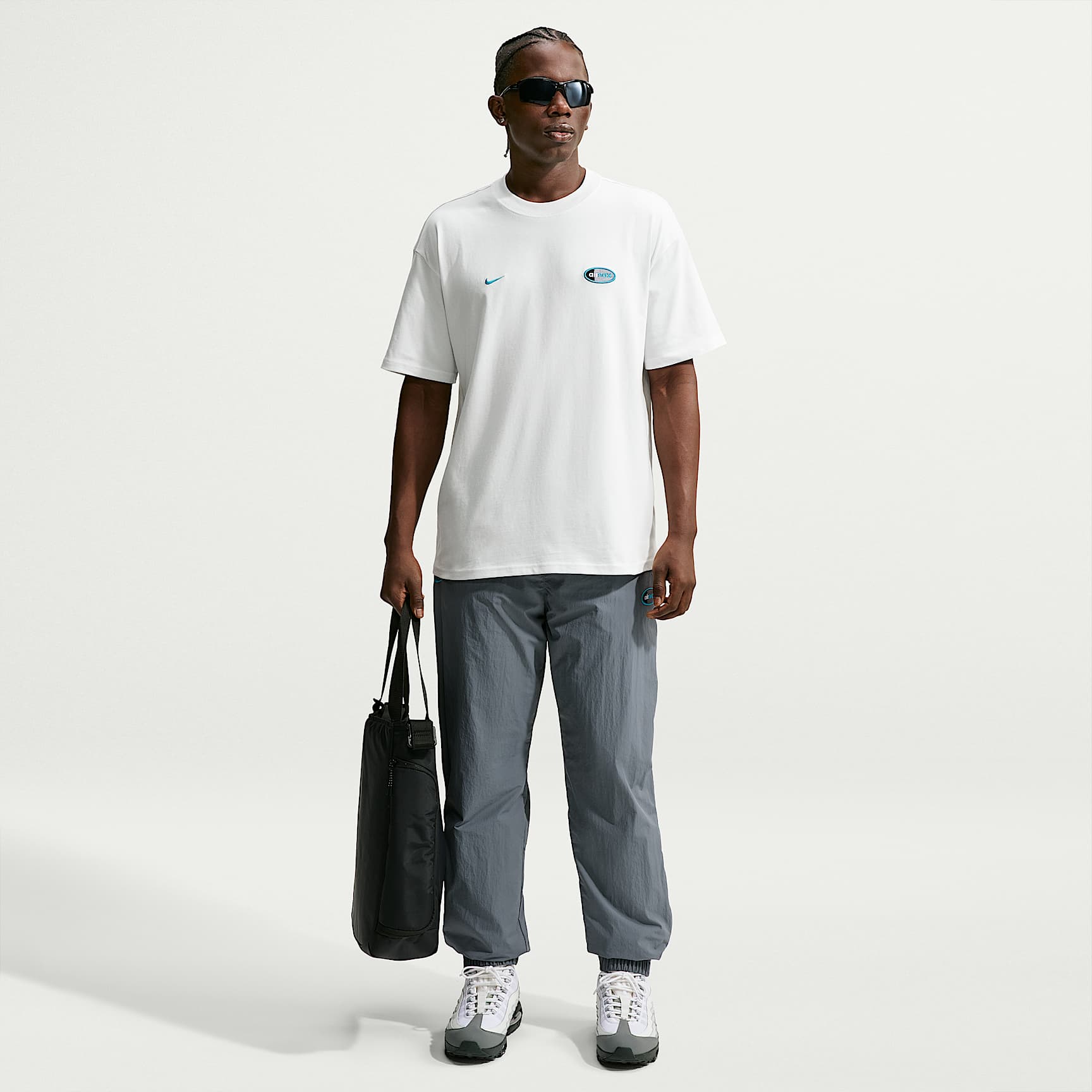 Nike Sportswear Men's T-Shirt – Summit White/Dusty Cactus