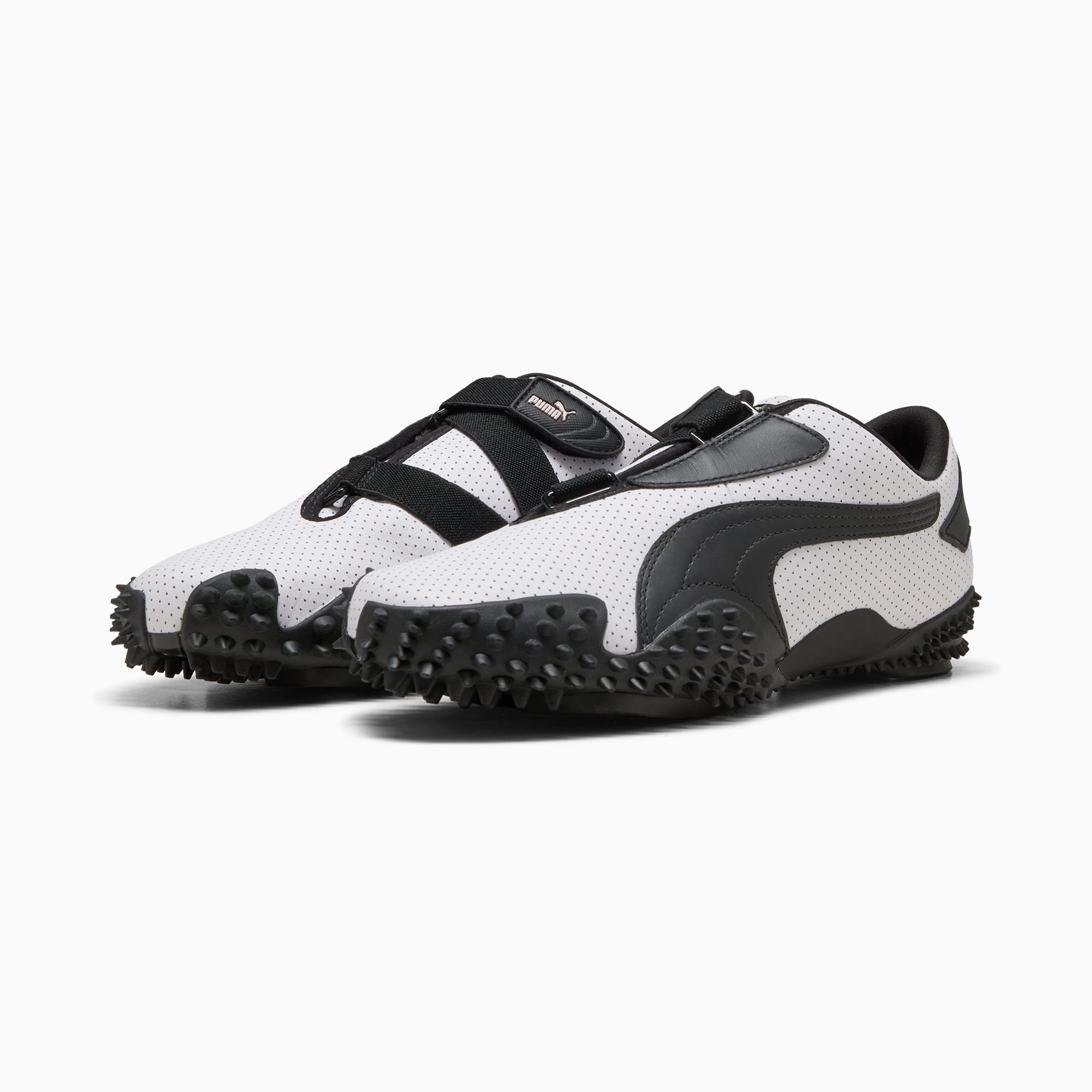Mostro Perforated Sneakers Unisex – PUMA White-PUMA Black
