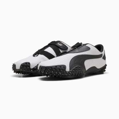 Mostro Perforated Sneakers Unisex – PUMA White-PUMA Black