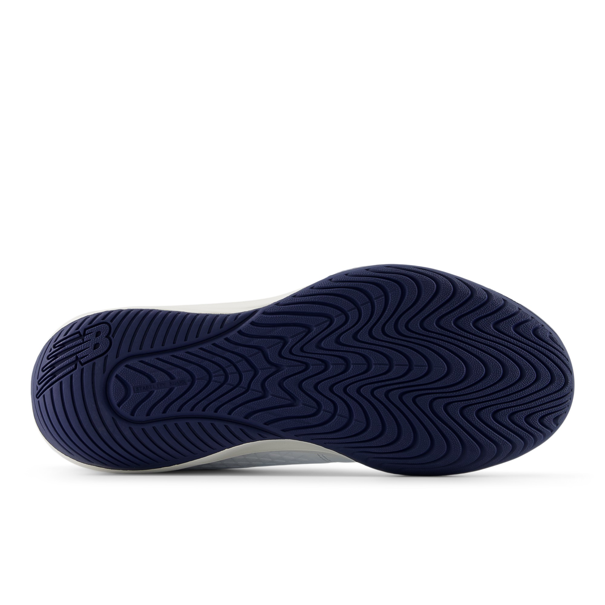 696v6 Synthetic – White with NB Navy and Cyber Jade