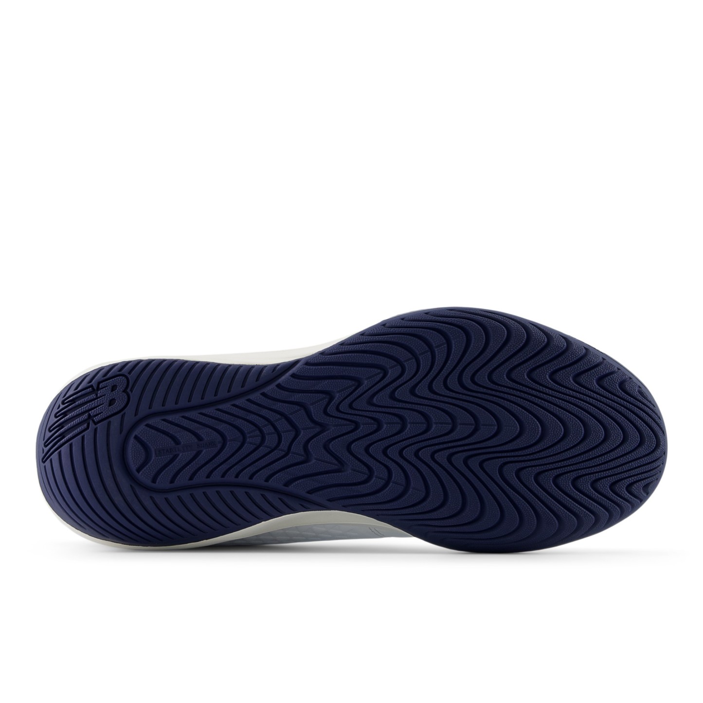 696v6 Synthetic – White with NB Navy and Cyber Jade