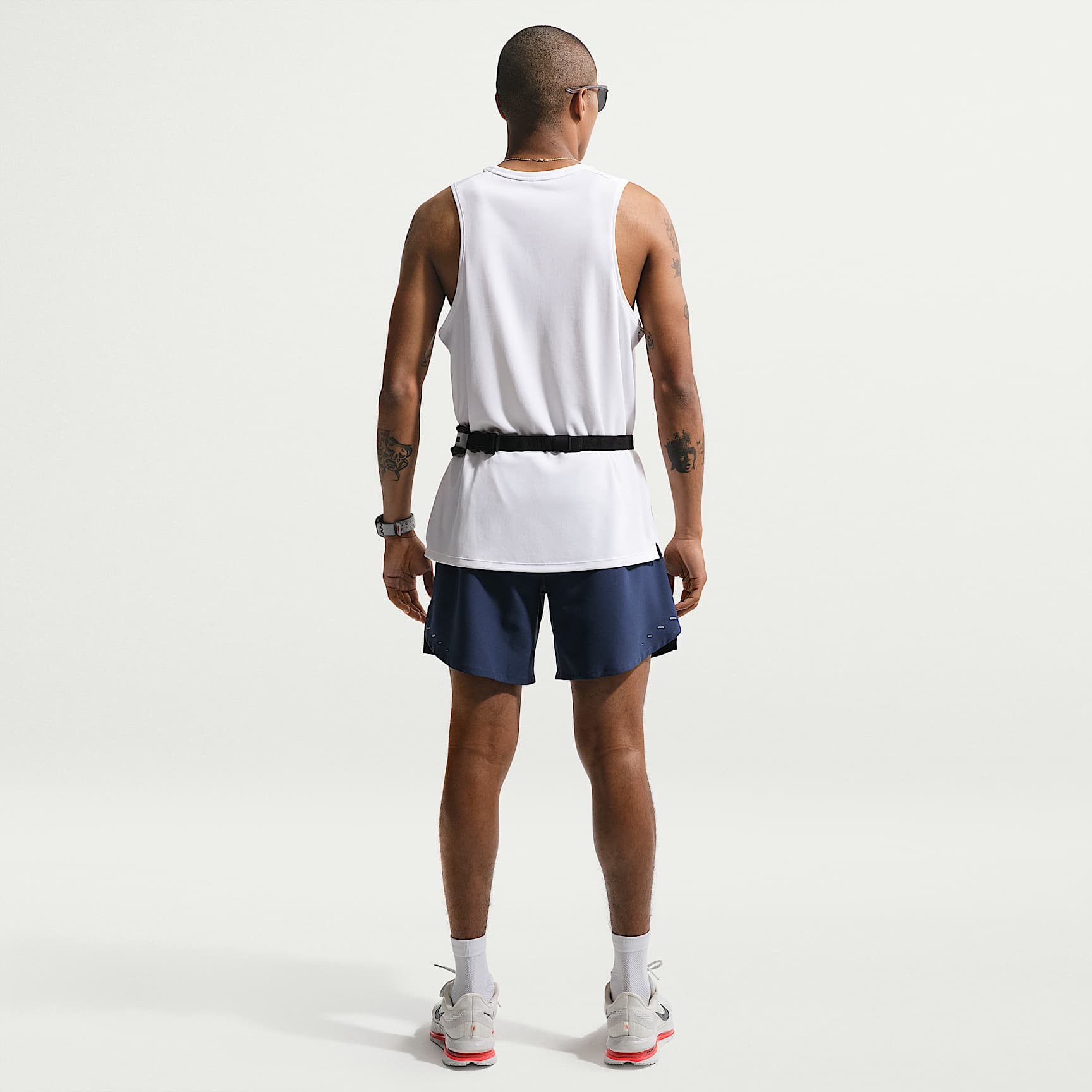 Nike Stride Men's Dri-FIT 18cm (approx.) 2-in-1 Running Shorts – Midnight Navy