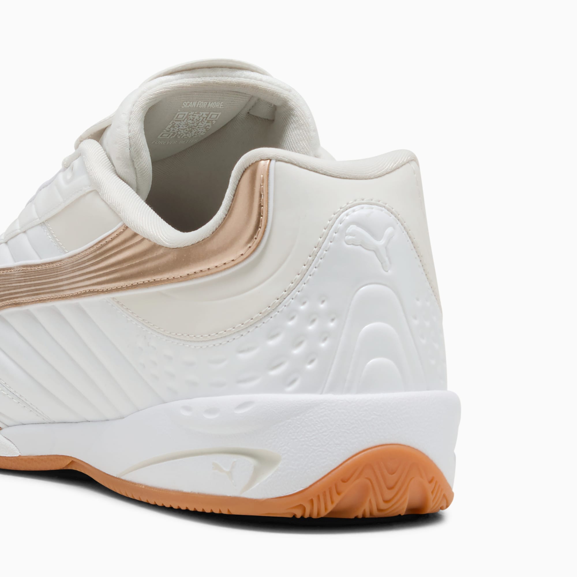 V-S2 Goalgetter Sneakers Unisex – PUMA White-PUMA Gold