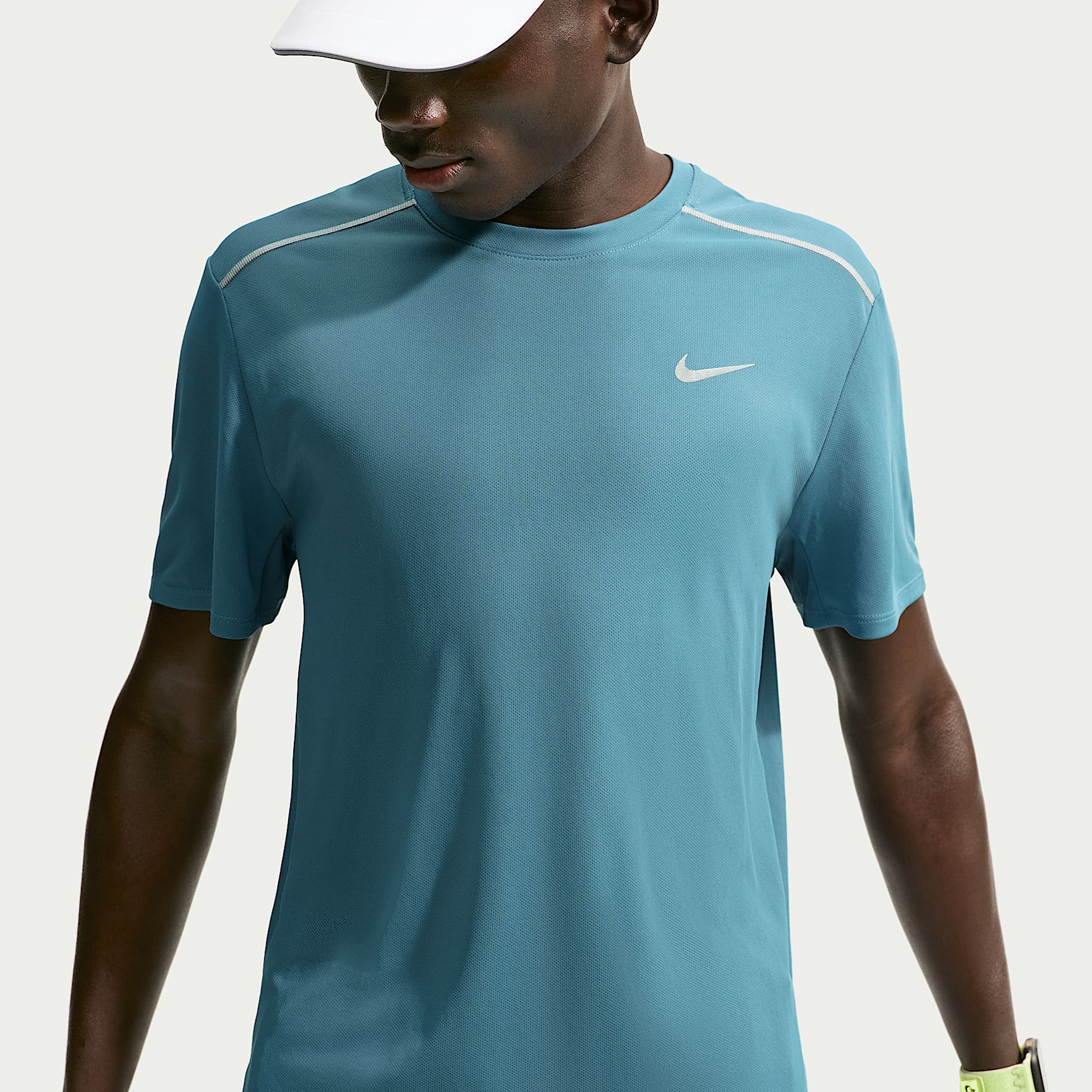 Nike Miler Men's Dri-FIT Short-Sleeve Running Top – Smoky Blue