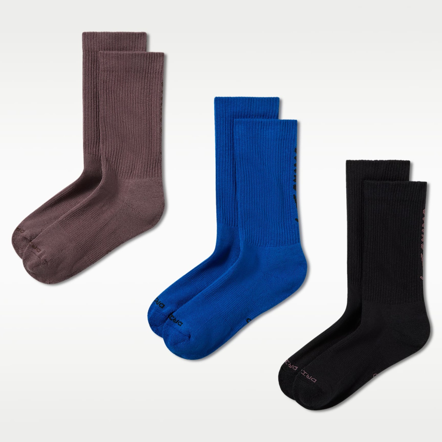 NikeSKIMS Dri-FIT Women's Dri-FIT Crew Socks (3 Pairs) – Multi-Colour